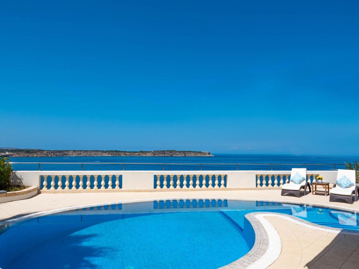 Villa Palma - Sunset Sea Views With Pool, Jacuzzi, Sauna And Games Room Mellieha Exterior photo