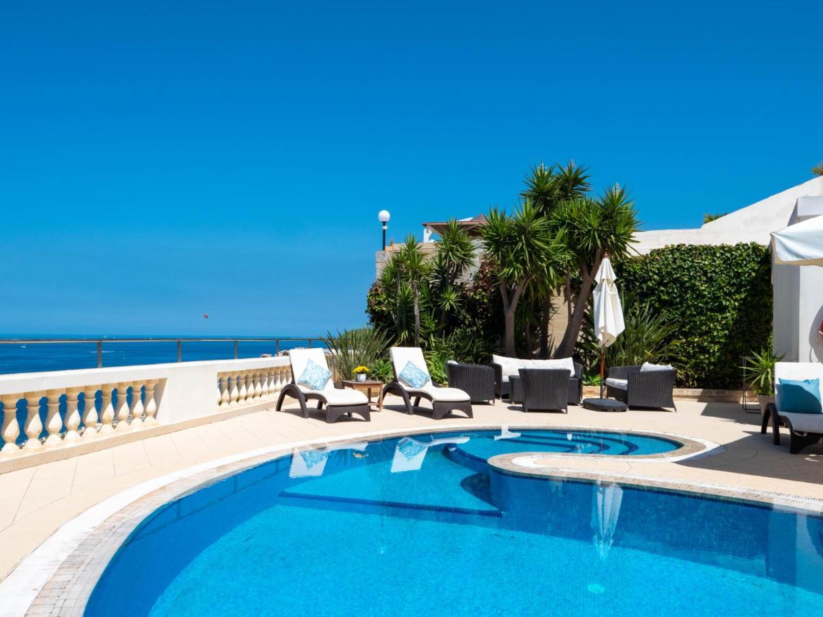 Villa Palma - Sunset Sea Views With Pool, Jacuzzi, Sauna And Games Room Mellieha Exterior photo