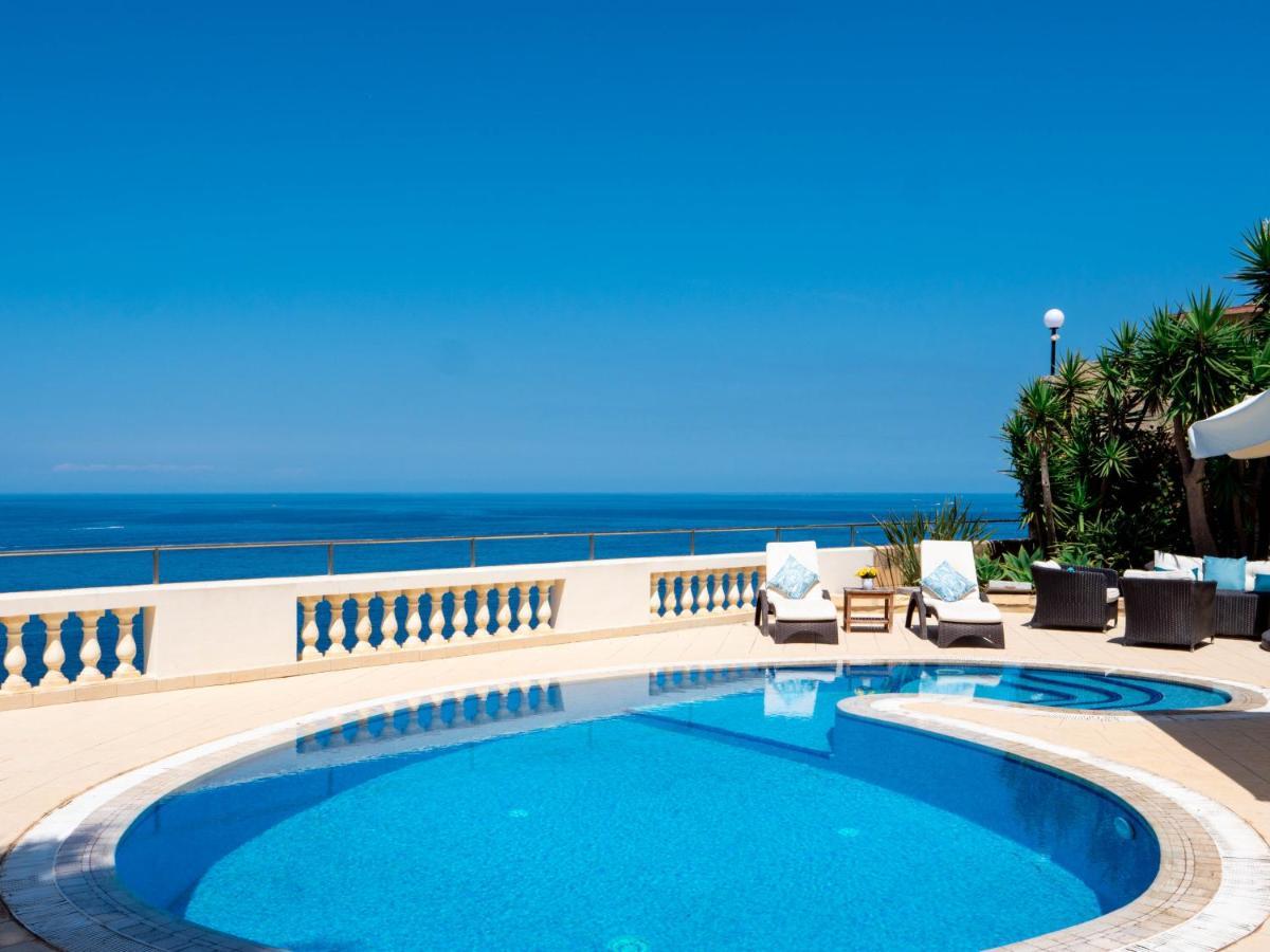 Villa Palma - Sunset Sea Views With Pool, Jacuzzi, Sauna And Games Room Mellieha Exterior photo