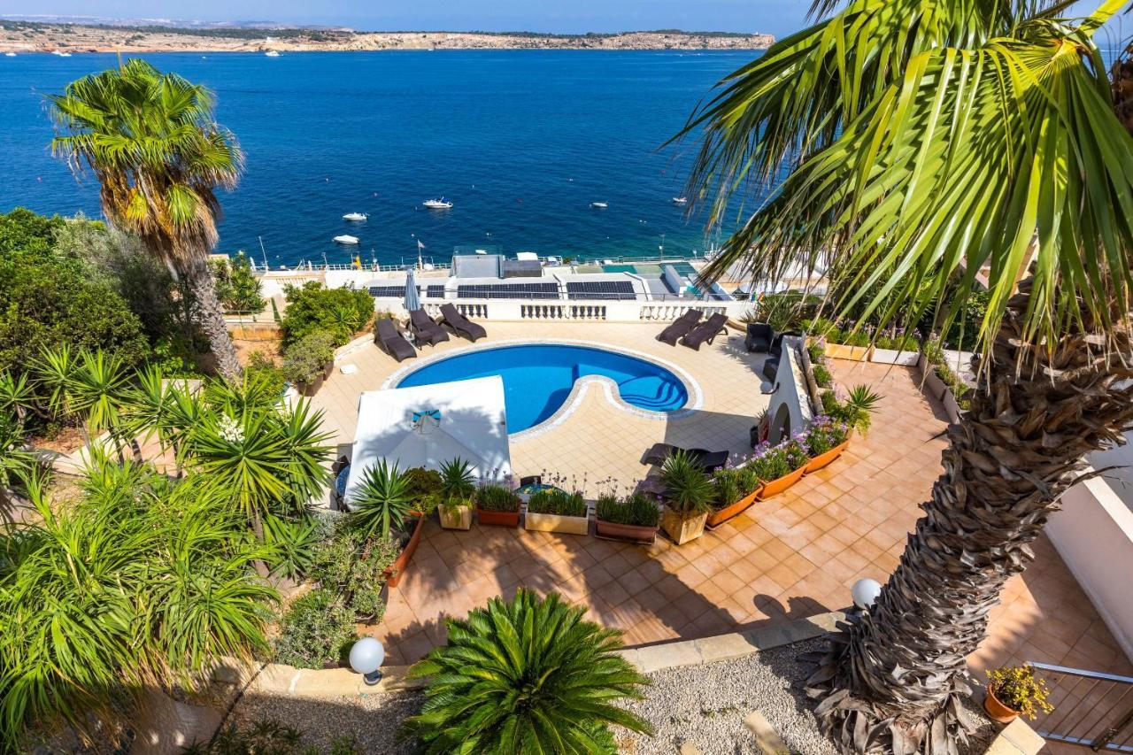 Villa Palma - Sunset Sea Views With Pool, Jacuzzi, Sauna And Games Room Mellieha Exterior photo