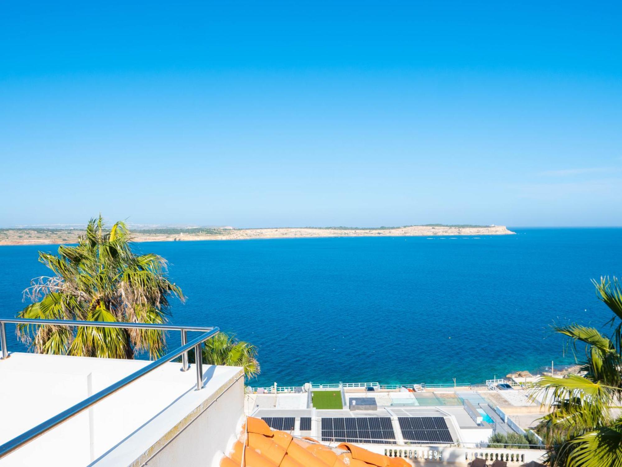 Villa Palma - Sunset Sea Views With Pool, Jacuzzi, Sauna And Games Room Mellieha Exterior photo